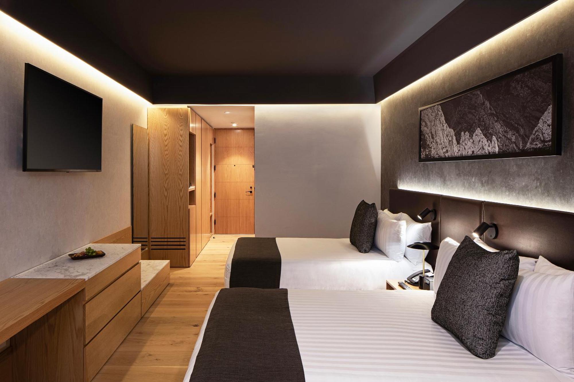 Hotel Galeria Plaza Monterrey Exterior foto A room at the hotel